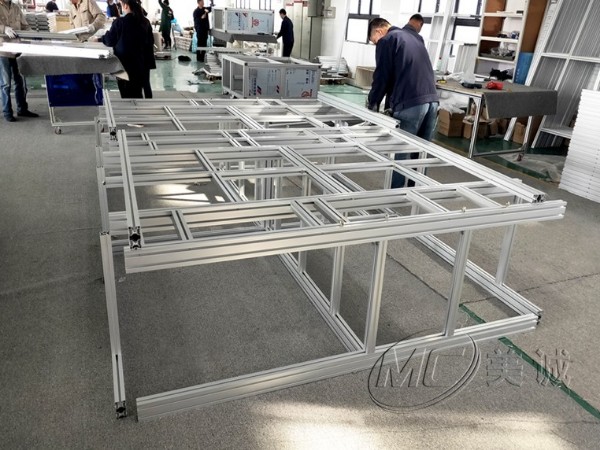 N95口罩機(jī)鋁型材機(jī)架現(xiàn)貨靠搶？交期靠搶？